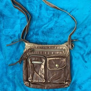 Stone Mountain USA Brown Crossbody Bag
